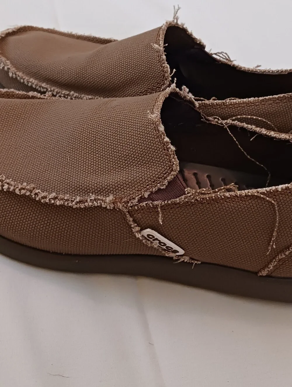 CROCS Santa Cruz Like New Deck Shoes